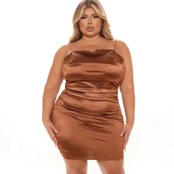 Fashion Nova | Dresses | Fashion Nova Sweeter Than You Satin Mini Dress Mocha | Poshmark Fashion Nova | Dresses | Fashion Nova Sweeter Than You Satin Mini Dress Mocha | Poshmark